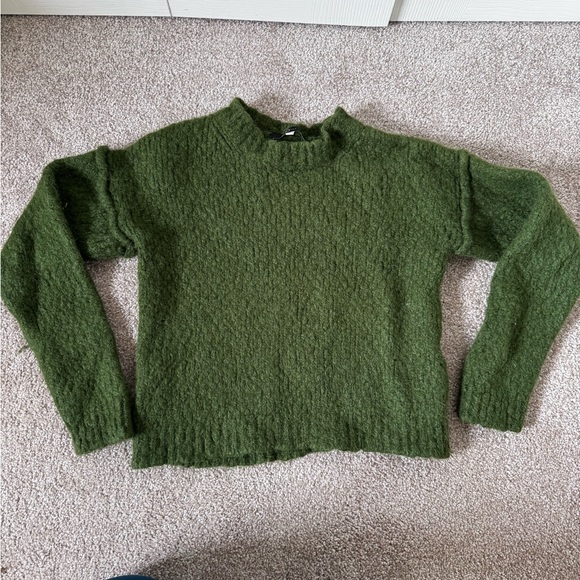 Ekjo Sweaters - Ekjo Paris Alpaca/Marino Wool Green Sweater